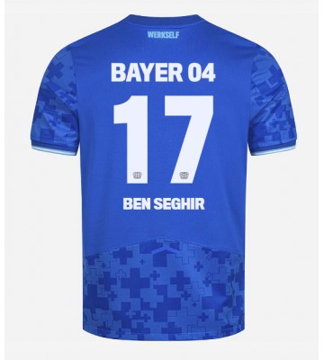Bayer Leverkusen Eliesse Ben Seghir #17 Replika Tredjetrøje 2025-26 Kortærmet